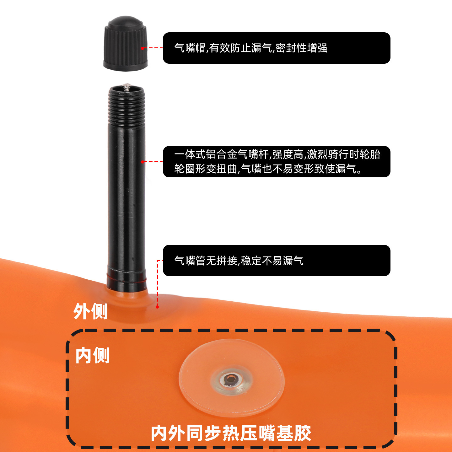 Mountain bike TPU inner tube a - đánh giá và giá Mountain Biking Tube