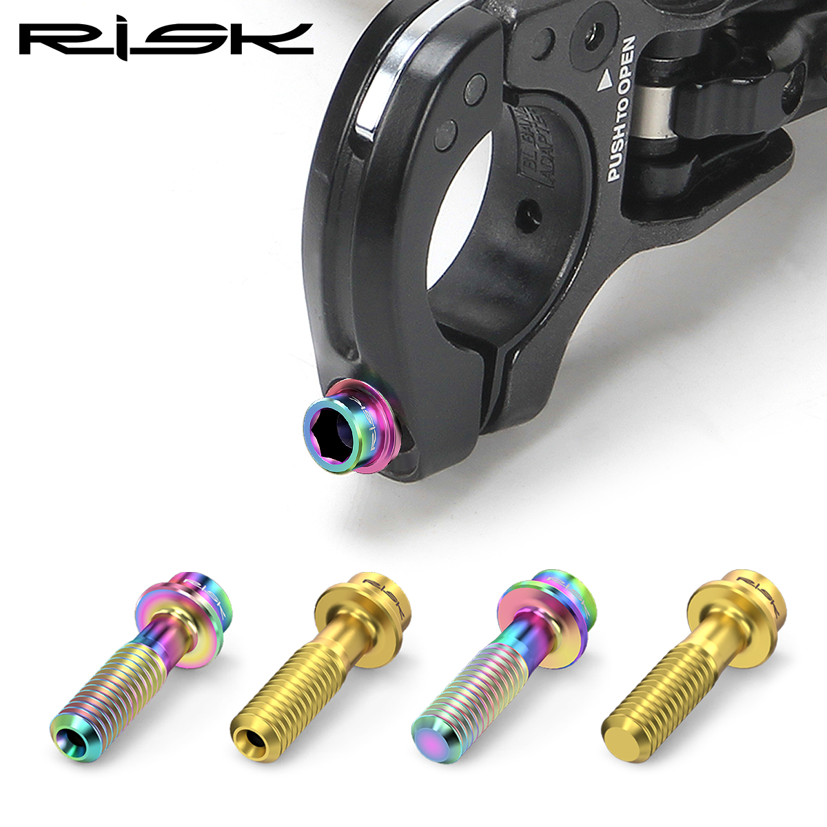 RISK M5x18mm Seat Screws Mount - đánh giá và giá Mountain Biking Tube