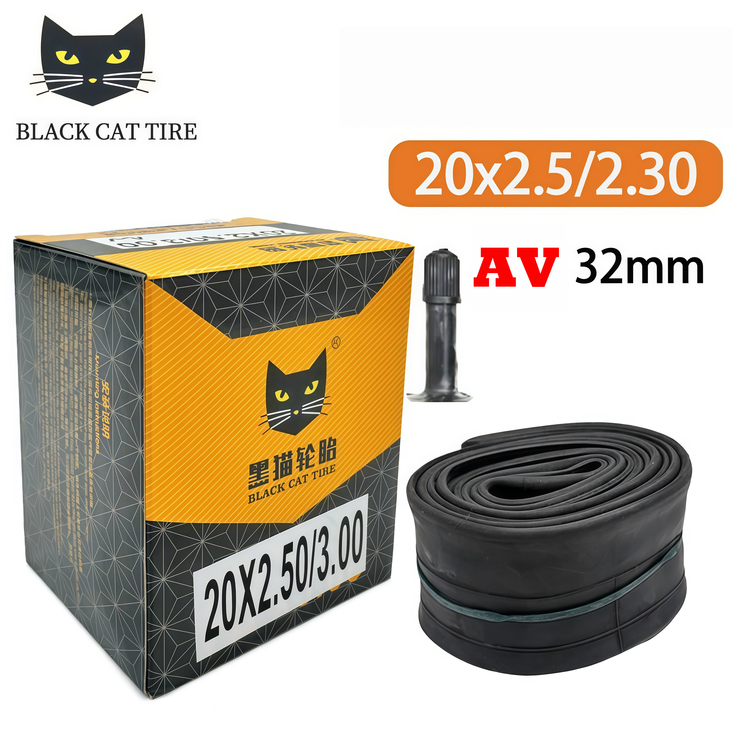 1 Pack Fat Inner Tube 20x2.5/3 - đánh giá và giá Mountain Biking Tube