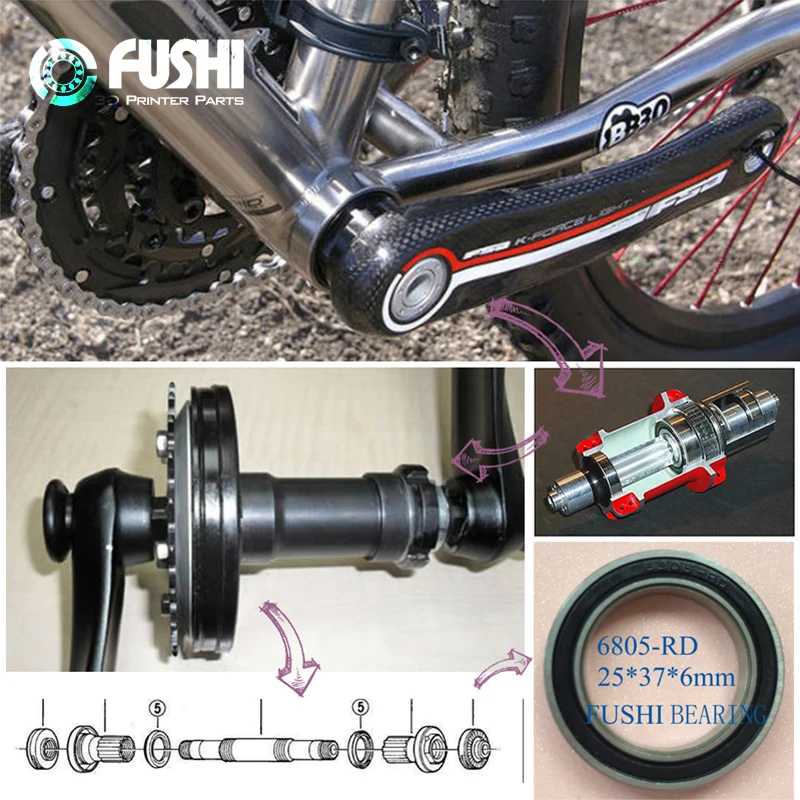 4PCS 6805-RD 25*37*6 mm Bicycl - đánh giá và giá Bottom Bracket Press